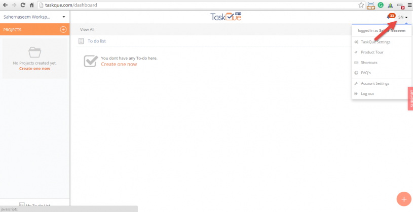 Getting Organized with TaskQue