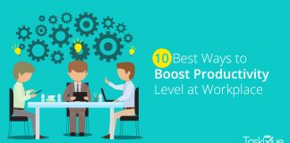 10 Effective Strategies For Boosting Productivity at Workplace - TaskQue Blog