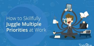 5 Tips to Skillfully Juggle Multiple Tasks at Work - TaskQue Blog