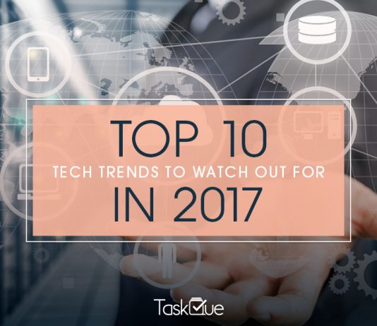Top 10 Tech Waves To Ride On in 2017