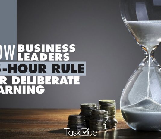 How Business Leaders Use 5 Hour Rule For Deliberate Learning - TaskQue Blog