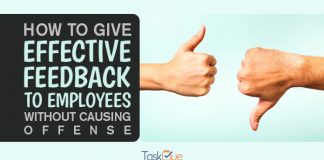 How to give Effective feedback to employees Without Causing Offense Effective feedback